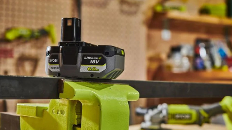 batterie 18 V ONE+ RB1860X Ryobi de 6,0 Ah batterie 18 V ONE+ RB1860X Ryobi de 6,0 Ah